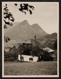 Hofmannsthals Sommerfrische-Aufenthalt, Haus in Aussee, Obertressen 6, von oben