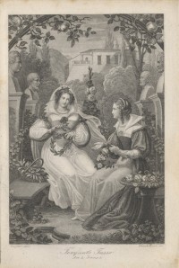 "Torquato Tasso, Act I, Scene I" Leonore und die Prinzessin im Garten